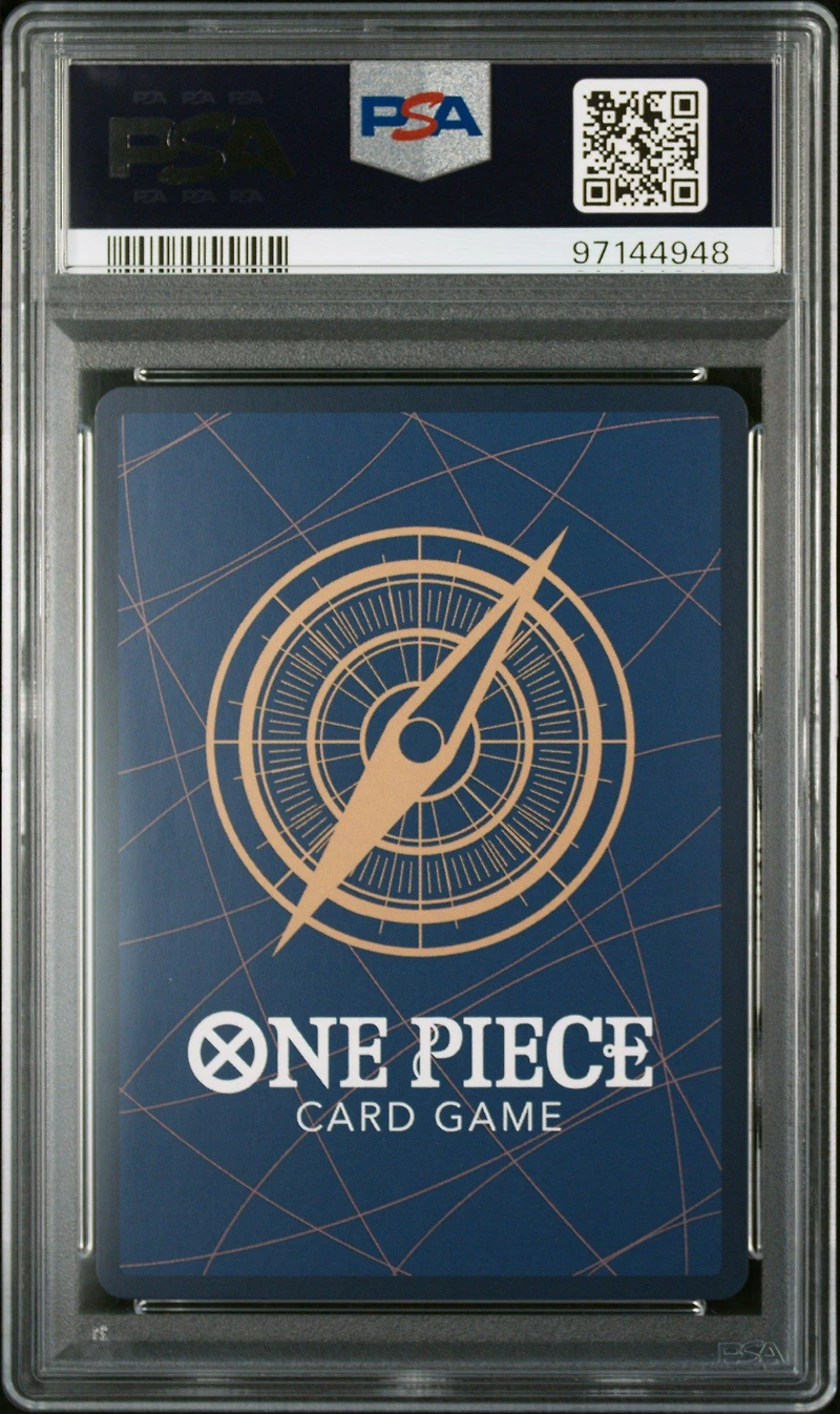 2022 One Piece Japanese Op01-romance Dawn 120 Shanks Alternate Art PSA 10