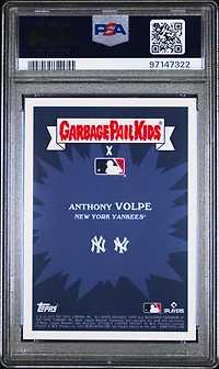 2023 Topps Garbage Pail Kids X Mlb Series 3 23b Big Apple Volpe PSA 10