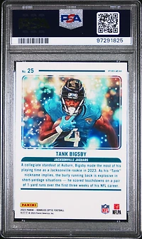 2023 Panini Donruss Optic Mythical 25 Tank Bigsby PSA 10
