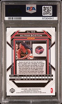 2023 Panini Prizm Wnba 133 Aliyah Boston PSA 10