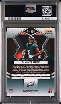 2022 Panini Mosaic 158 Devonta Smith Genesis PSA 10
