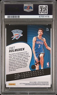 2022 Panini Revolution 148 Chet Holmgren PSA 10