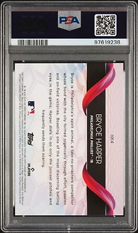 2024 Topps Chrome Helix Hx4 Bryce Harper PSA 10