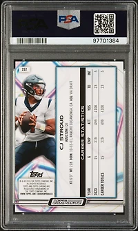 2023 Topps Composite 252 Cj Stroud PSA 10