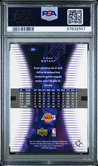 2003 Upper Deck Glass 24 Kobe Bryant PSA 10