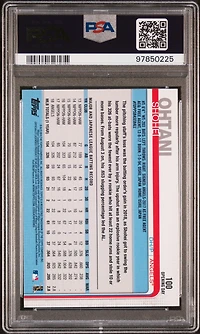 2019 Topps Opening Day 100 Shohei Ohtani PSA 10