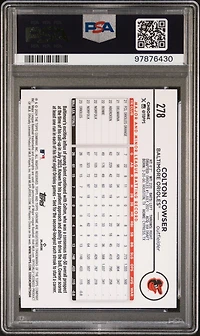 2024 Topps Chrome 278 Colton Cowser Sepia Refractor PSA 10