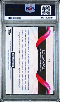 2023 Topps Composite Topps Chrome Helix Hx16 Bo Jackson PSA 10