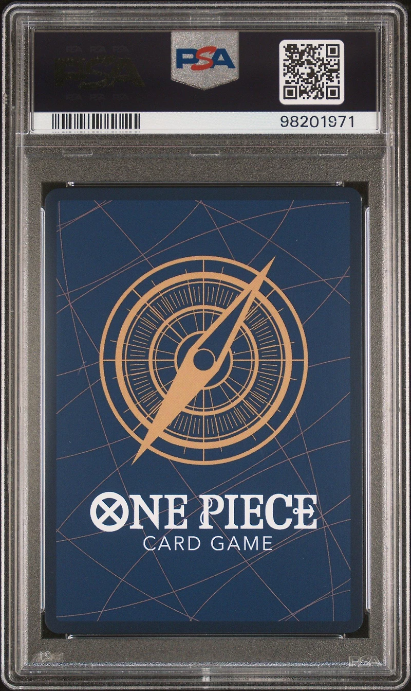 2023 One Piece Op03-pillars Of Strength 009 Donquixote Doflamingo Wanted Alternate Art PSA 9