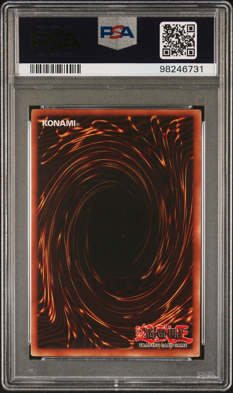 2002 Yu-gi-oh! Lob-legend Of Blue Eyes White Dragon 125 Gaia The Dragon Champion 1st Edition PSA 9