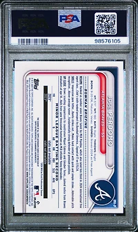 2024 Bowman Mega Box Chrome Bowman Prospect Mega Autographs Jp Jose Perdomo PSA 10