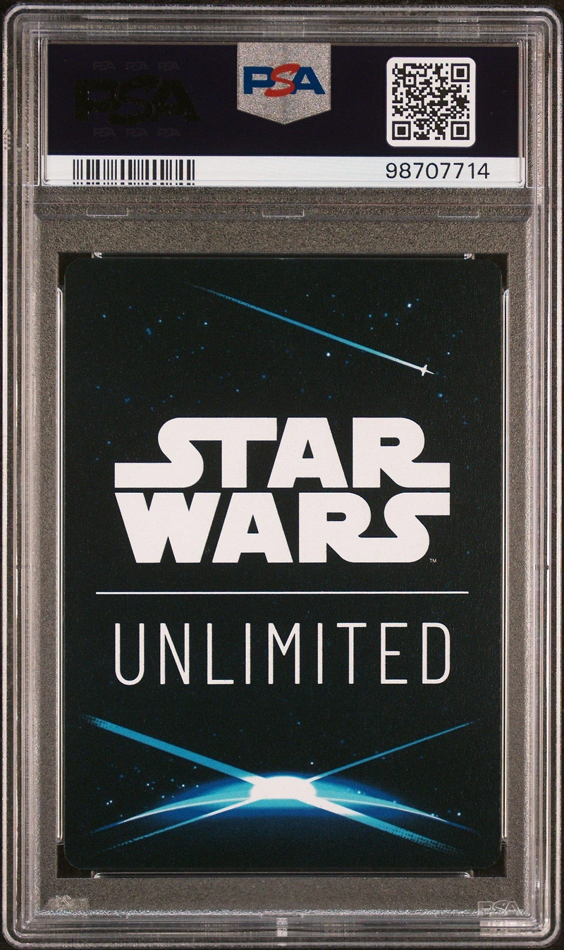 2024 Star Wars: Unlimited Convention Exclusive 001 Count Dooku, Darth Tyranus PSA 9