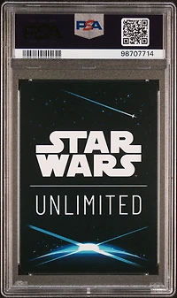 2024 Star Wars: Unlimited Convention Exclusive 001 Count Dooku, Darth Tyranus PSA 9