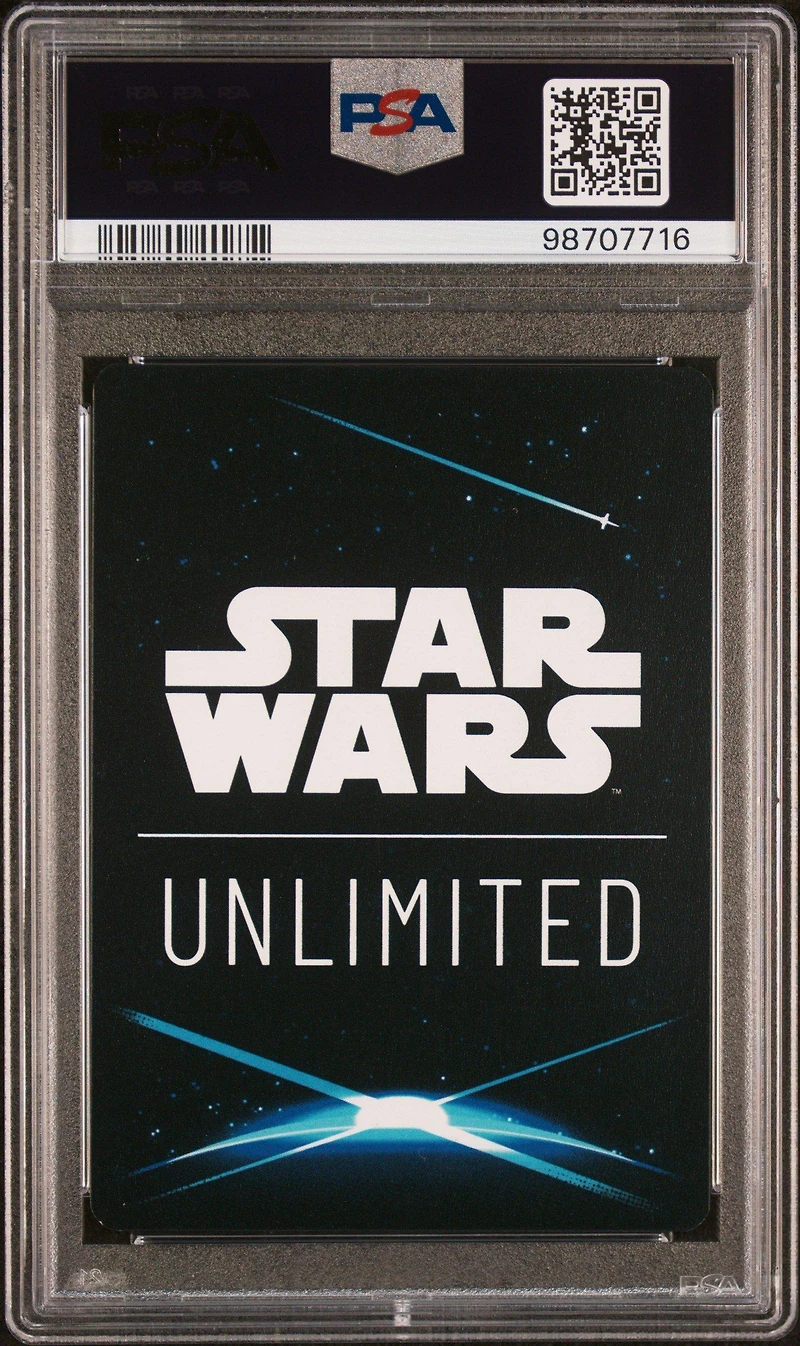 2024 Star Wars: Unlimited Convention Exclusive 005 Asajj Ventress, Count Dooku's Assassin PSA 9