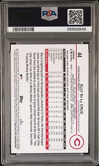 2024 Topps Chrome 44 Elly De La Cruz X-fractor PSA 9