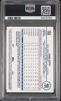 2024 Topps Chrome 150 Juan Soto Refractor PSA 10