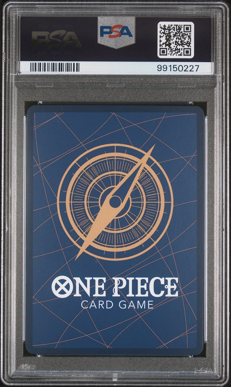 2024 One Piece Japanese Op09-emperors In The New World 119 Monkey D. Luffy Manga Alternate Art PSA 10