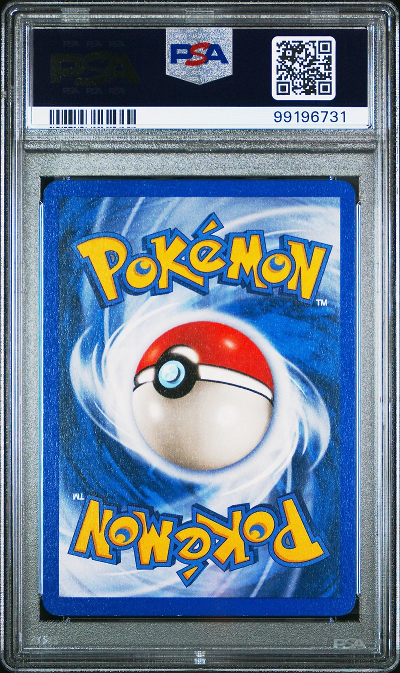 2002 Pokemon Expedition 116 Larvitar PSA 8