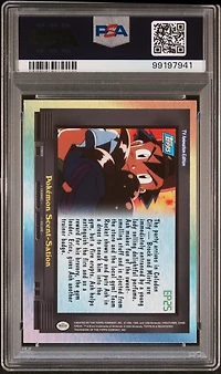 2000 Topps Pokemon Tv Animation Series 2 Episode Cards Ep25 Pokemon Scent-sation Foil PSA 8