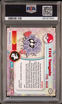 2000 Topps Pokemon Tv Animation Series 2 114 Tangela Foil PSA 9