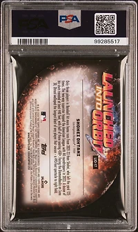 2024 Topps Chrome Cosmic Launched Into Orbit 17 Shohei Ohtani PSA 9
