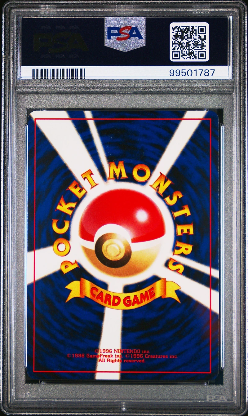 2000 Pokemon Japanese Neo 3 198 Murkrow PSA