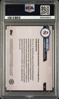 2022 Topps Now Uefa Champions League 129 Arda Guler PSA 10
