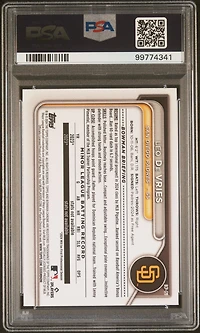 2024 Bowman Mega Box Chrome Prospects 179 Leo De Vries PSA 10