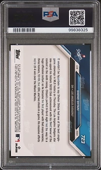 2024 Topps Now 723 Shohei Ohtani PSA
