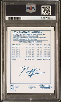 1990 Kenner Starting Line-up Michael Jordan Brown PSA 9