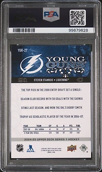 2024 Upper Deck Young Guns Renewed Ygr27 Steven Stamkos PSA 10