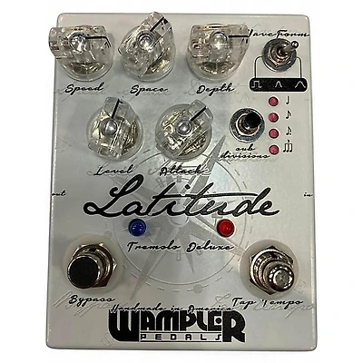 Used Wampler Latitude Deluxe Tremolo Effect Pedal