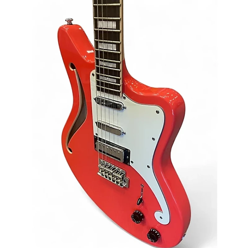 Used D'Angelico PREMIER BEDFORD Fiesta Red Hollow Body Electric Guitar