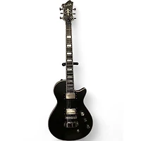 Used Hagstrom Ultra Max Satin Black Solid Body Electric Guitar
