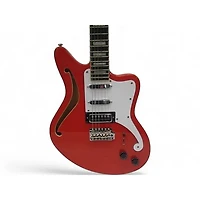 Used D'Angelico Premier Bedford SH Orange Solid Body Electric Guitar