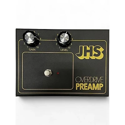 Used JHS Pedals #75 THROWBACK OVERDRIVE PREAMP Effect Pedal