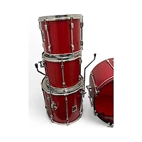 Used Ludwig 4 Piece Rocker Red Drum Kit