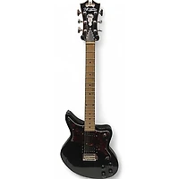 Used D'Angelico premier bedford Black Solid Body Electric Guitar