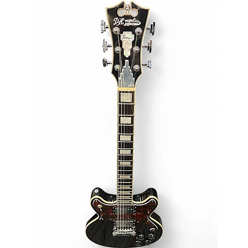 Used D'Angelico premier bedford Black Solid Body Electric Guitar