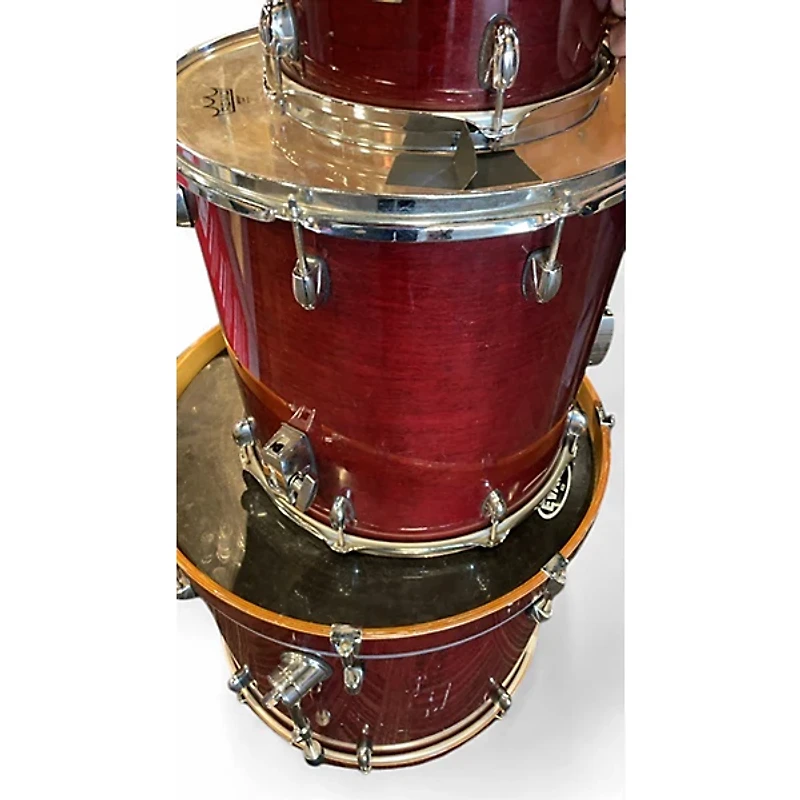 Used Gretsch Drums 3 piece Catalina Maple Red Drum Kit