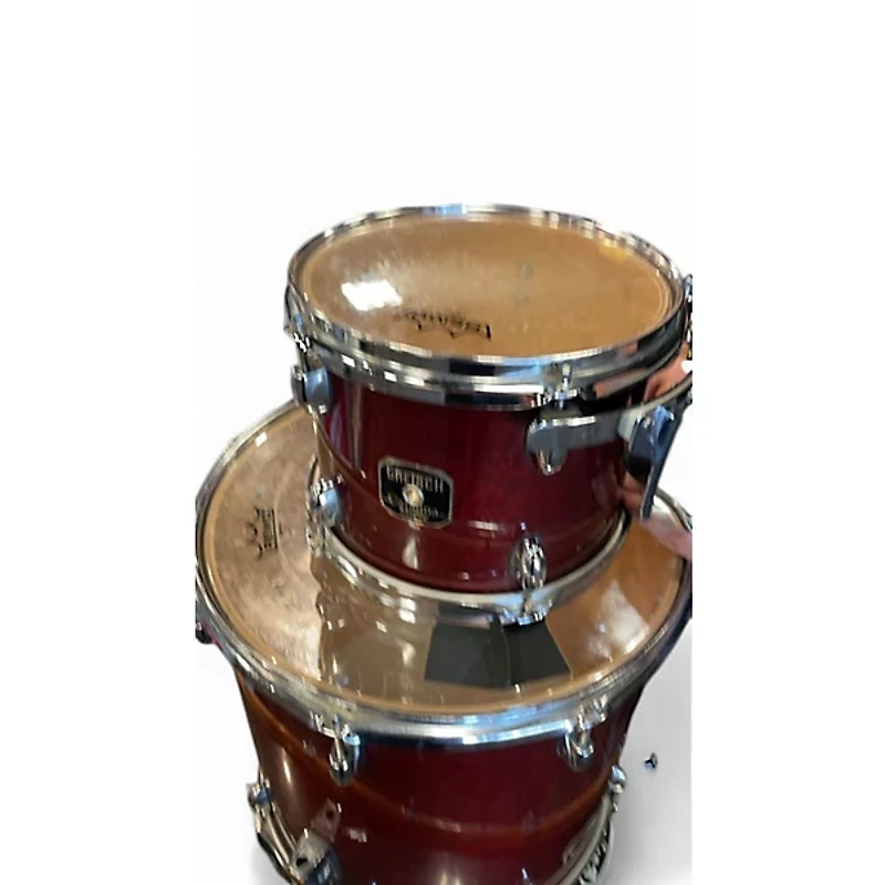 Used Gretsch Drums 3 piece Catalina Maple Red Drum Kit