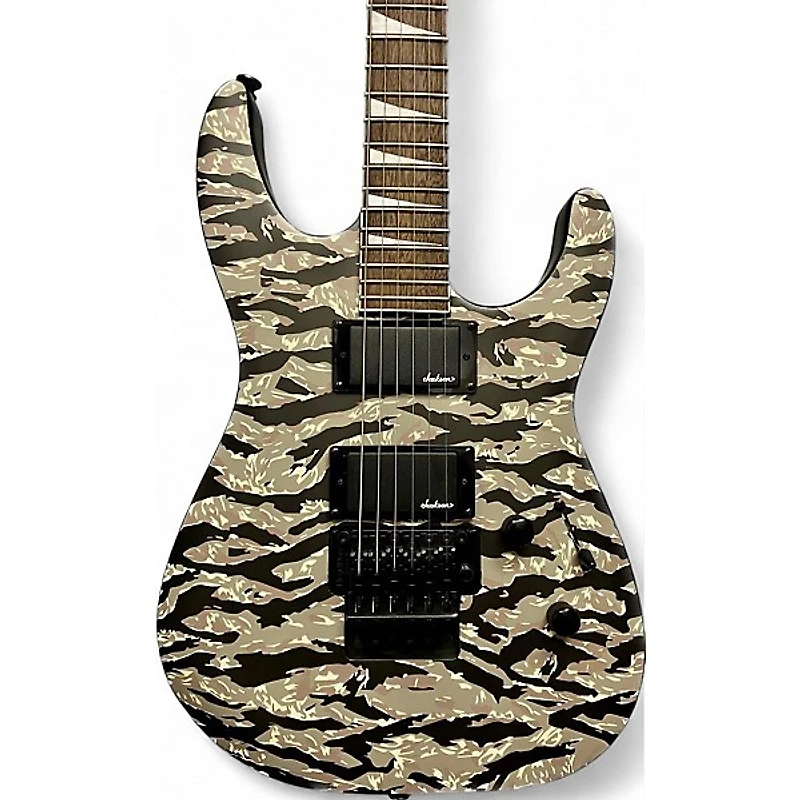 Used Jackson X Series Soloist SLX DX Camo Tiger Jungle Camo Solid Body Electric Guitar