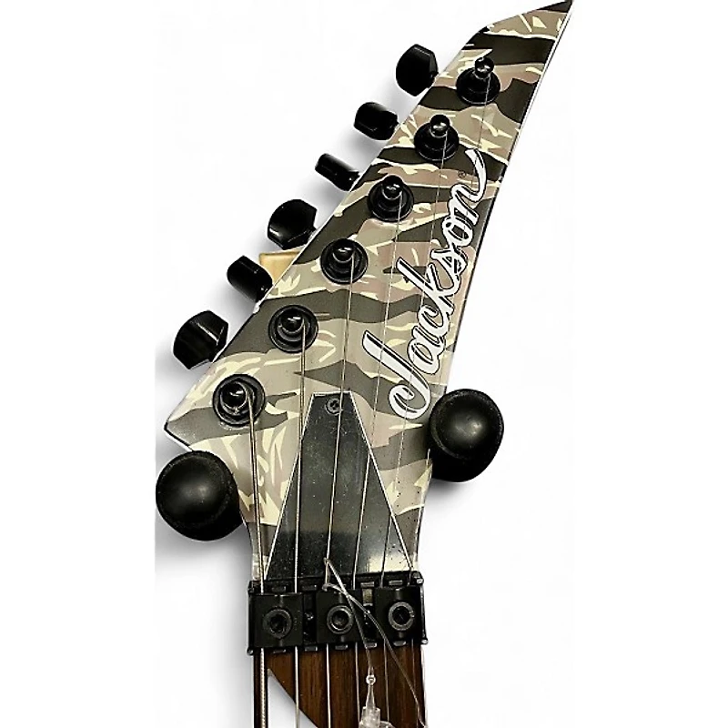 Used Jackson X Series Soloist SLX DX Camo Tiger Jungle Camo Solid Body Electric Guitar