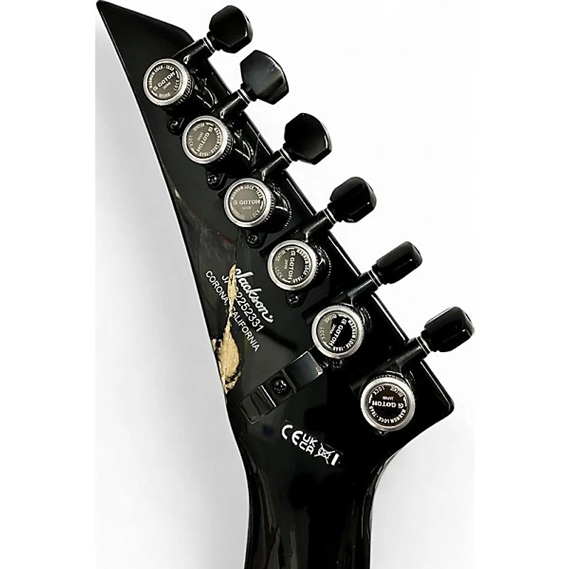 Used Jackson American Series Soloist SL3 Black Solid Body Electric Guitar