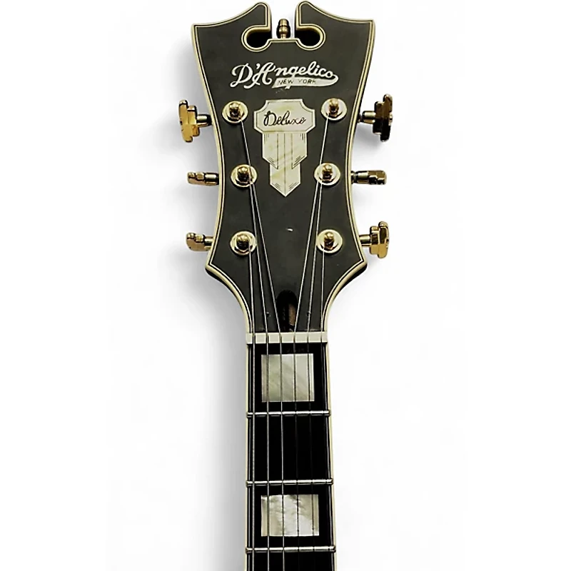 Used D'Angelico DELUXE 59 MIDNIGHT BLACK Hollow Body Electric Guitar