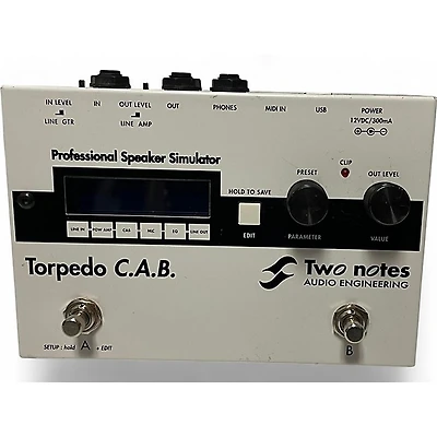 Used Two Notes AUDIO ENGINEERING torpedo cab Effect Processor
