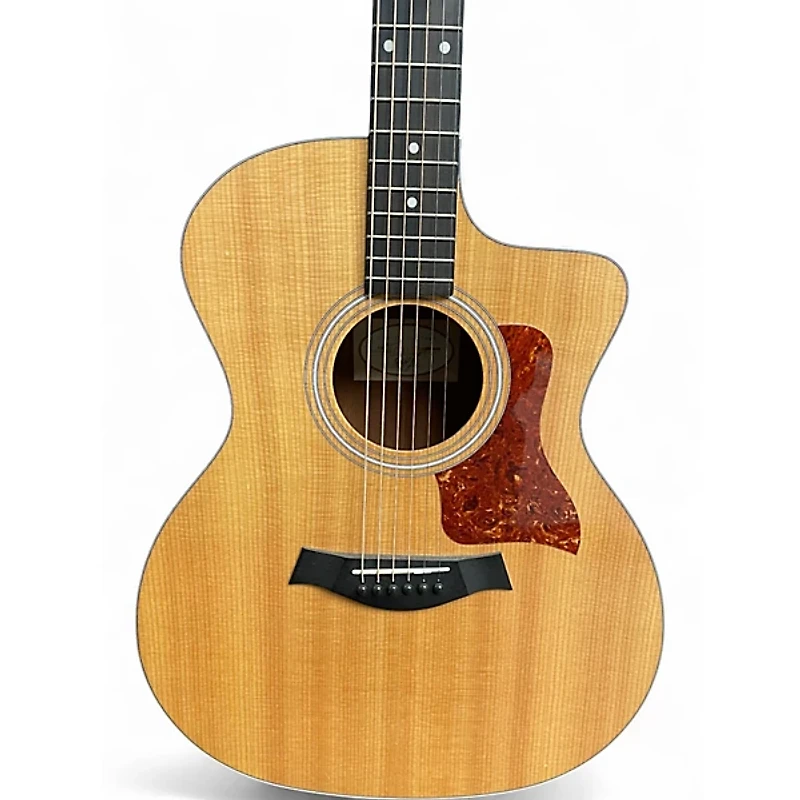 Used Taylor 214CE Natural Acoustic Electric Guitar