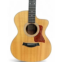 Used Taylor 214CE Natural Acoustic Electric Guitar