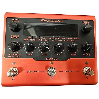 Used IK Multimedia AMPLITUBE X DRIVE Effect Pedal