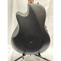Used Ovation Adamas 2080 Black Acoustic Electric Guitar